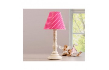 Dotty Table Lamp - Pink