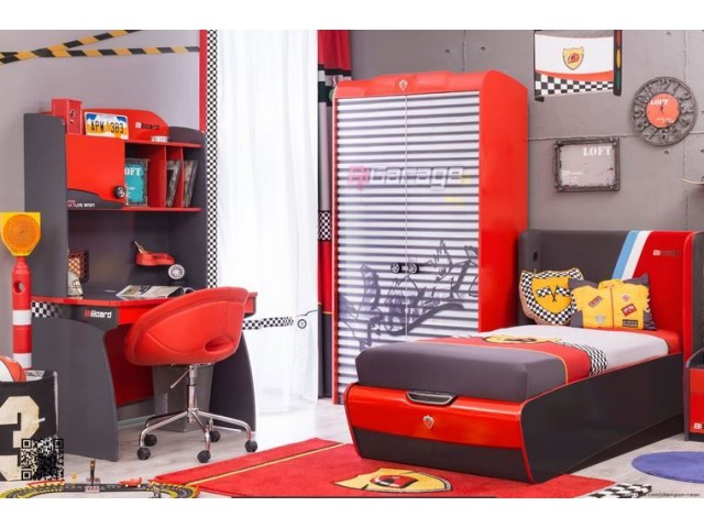 Champion Racer Bedroom Set