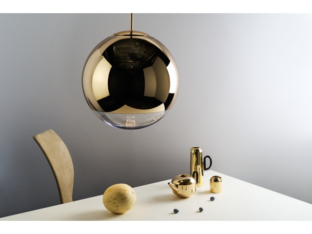Mirror Ball 50 cm Gold